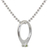 Peridot pendant necklace, 'Promise of Love' - Peridot Ring-pendant on Silver Necklace from Thailand