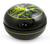 Lacquered wood box, 'Whispering Bamboo' - Thai Lacquered Wood Round Decorative Box Handpainted Bamboo (image 2a) thumbail