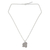 Halskette mit Anhänger aus Sterlingsilber - Sterling Silber Halskette Elefantenschmuck aus Thailand