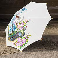 Cotton parasol, Thai Peacock Garden