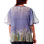 Cotton batik blouse, 'Forest Owl' - Cotton Batik Owl Print Blouse (image 2b) thumbail