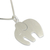 Sterling silver pendant necklace, 'Kind Elephant' - Thai Artisan Sterling Silver Necklace Jewelry (image 2a) thumbail