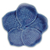 Celadon plate, 'Blue Vanda' - Floral Celadon Ceramic Serving Plate