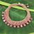 Rhodonite and chalcedony choker, 'Fantastic Pink' - Choker Necklace with Rhodonite and Aventurine (image p214250) thumbail