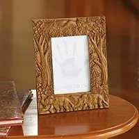 Featured review for Teak photo frame, Never Forget (4x6)