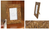 Marco de fotos de teca, (4x6) - Marco de fotos de madera de teca 4x6 hecho a mano con elefantes