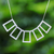 Sterling silver pendant necklace, 'Simply Unique' - Fair Trade Thai Jewelry Sterling Silver Necklace (image 2) thumbail