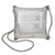 Sterling silver plated shoulder bag, 'Thai Weavings' - Silver Plated Petite Woven Shoulder Bag thumbail