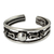 Sterling silver toe ring, 'Moonwalk' - Toe Ring in Sterling Silver Thai Artisan Jewelry (image 2a) thumbail