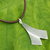 Men's sterling silver pendant necklace, 'Crossing Swords' - Fair Trade Sterling Silver Necklace for Men Jewelry thumbail