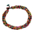 Wood torsade necklace, 'Phuket Belle' - Artisan Crafted Wood Beaded Necklace in Rainbow Colors (image 2b) thumbail