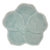 Celadon ceramic serving plate, 'Light Blue Vanda' - Floral Celadon Ceramic Serving Plate