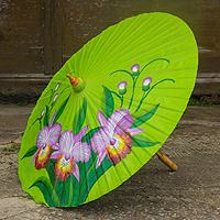 Saa paper parasol, 'Cattleya Orchids'