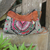 Leather accent shoulder bag, 'Mandarin Geometry' - Mandarin Style Embroidered Handbag with Leather Trim thumbail