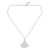 Sterling silver pendant necklace, 'Lanna Dew' - Thai jewellery Sterling Silver Necklace (image 2a) thumbail