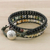 Multi-gemstone wrap bracelet, 'The Season' - Onyx Jasper Agate Silver Wrap Bracelet Artisan Crafted (image 2) thumbail
