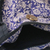 Cotton shoulder bag, 'Blue Thai Garden' - Thai Blue Cotton Print Shoulder Bag (image 2d) thumbail