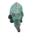Ceramic statuette, 'Turquoise Elephant Sawasdee' - Artisan Crafted Ceramic Statuette (image 2c) thumbail