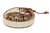 Quartz and agate wrap bracelet, 'Ice Earth' - Handcrafted Quartz and Agate Beaded Wrap Bracelet