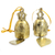 Brass ornament, 'Buddhist Bell' - Brass Ornament Crafted by Hand (6 Inch) (image 2b) thumbail
