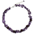Amethyst and garnet beaded necklace, 'Heaven's Gift' - Thai Handmade Amethyst Necklace with Garnet Clusters (image 2b) thumbail