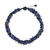 Lapis lazuli beaded necklace, 'Azure Flow' - Fair Trade Handcrafted Lapis Lazuli Beaded Necklace thumbail