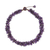 Amethyst beaded necklace, 'Lilac Flow' - Thai Amethyst Necklace Handcrafted Jewelry (image 2a) thumbail