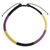 Cotton collar necklace, 'Bold Trends' - Artisan Crafted Cotton Necklace Collar (image 2a) thumbail