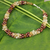 Collar de perlas cultivadas y citrino - Collar Artesanal de Perlas Marrones y Citrino