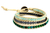 Amazonite wrap bracelet, 'Beautiful Day' - Thai Hand Knotted Amazonite and Quartz Wrap Bracelet thumbail