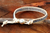 Silver wristband bracelet, 'Memorable' - Hand Crafted Thai Hill Tribe Silver Smoky Quartz Bracelet (image 2b) thumbail