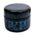 Lacquered wood box, 'Exotic Blue Flora' - Round Decorative Box Handcrafted Lacquered Wood thumbail