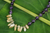 Halskette aus Amethyst- und Citrinperlen - Handgefertigte Halskette mit Perlen aus Amethyst und Citrin