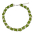 Cultured pearl and peridot beaded necklace, 'Gracious Lady' - Thai Hand Knotted Pearl and Peridot Beaded Necklace (image 2a) thumbail