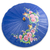 Cotton and bamboo parasol, 'Blossoming Lanna in Blue' - Hand-painted Cotton and Bamboo Parasol (image 2b) thumbail