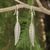Sterling silver dangle earrings, 'Flight' - Unique Sterling Silver Dangle Earrings thumbail