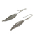 Sterling silver dangle earrings, 'Fly Free' - Unique Sterling Silver Dangle Earrings (image 2b) thumbail