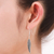 Sterling silver dangle earrings, 'Fly Free' - Unique Sterling Silver Dangle Earrings (image 2c) thumbail