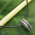 Men's sterling silver and wood necklace, 'Naturally Original' - Men's Necklace Fair Trade Jewelry (image 2) thumbail