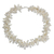 Torsade-Halskette aus Zuchtperlen - Handgefertigte Perlen-Torsade-Halskette