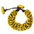 Wood torsade bracelet, 'Phrae Belle' - Wood Beaded Jewelry Yellow Torsade Bracelet