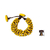 Wood torsade bracelet, 'Phrae Belle' - Wood Beaded Jewelry Yellow Torsade Bracelet