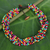 Wood torsade necklace, 'Trang Belle' - Multicolor Wood Beaded Artisan Crafted Necklace thumbail