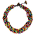 Wood torsade necklace, 'Trang Belle' - Multicolor Wood Beaded Artisan Crafted Necklace (image 2a) thumbail