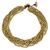 Wood torsade necklace, 'Natural Belle' - Fair Trade Artisan Crafted Wood Torsade Necklace thumbail