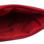 Curated gift set, 'Something Red' - Earrings Cosmetic and Shoulder Bags 4-Item Curated Gift Set