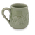 Celadon ceramic mug, 'Jade Elephant Parade' - Handcrafted Glazed Celadon Ceramic Mug (9 oz)