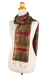 Silk scarf, 'Siam Adventure' - Hand-spun Silk Tie Dye Scarf (image 2d) thumbail