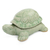 Celadon ceramic box, 'Green Thai Turtle' - Handcrafted Green Thai Celadon Ceramic Turtle Box