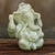 Celadon ceramic figurine, 'Faithful Ganesha' - Hand Crafted Celadon Ganesha Statuette from Thailand (image 2b) thumbail